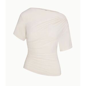 Khy x Atlein Asymmetrical Ruched Top Size XS